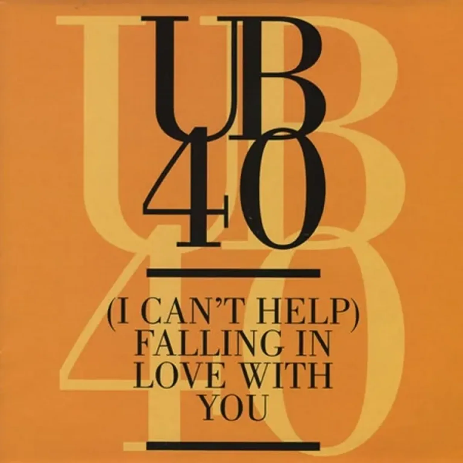 (I Can't Help) Falling In Love With You