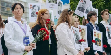 В столице началась серия акций, приуроченных ко Дню памяти и скорби